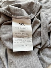 VRST Men’s Small Core Tee HEATHER GRAY, Moisture Wicking, Anti-Odor NEW w/ Tags