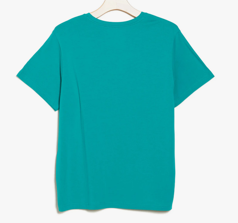 Tommy Bahama Short Sleeve Crew Neck Top, Jade, Large gallery