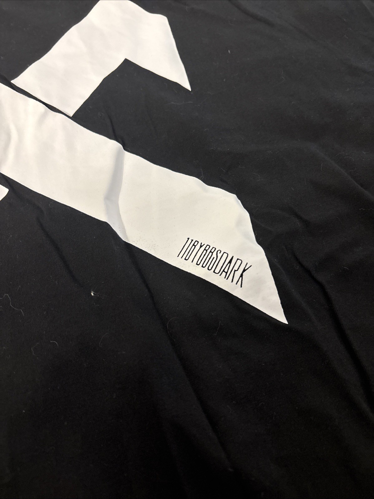 11BYBBSDARK Graphic Techwear Shirt 2XL Black Buckle Strap Oversized Tee gallery