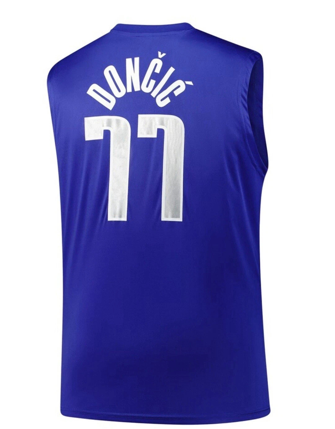 Dallas Mavericks Luka Dončić Mens Big & Tall Player Muscle Jersey Tank Shirt NWT gallery