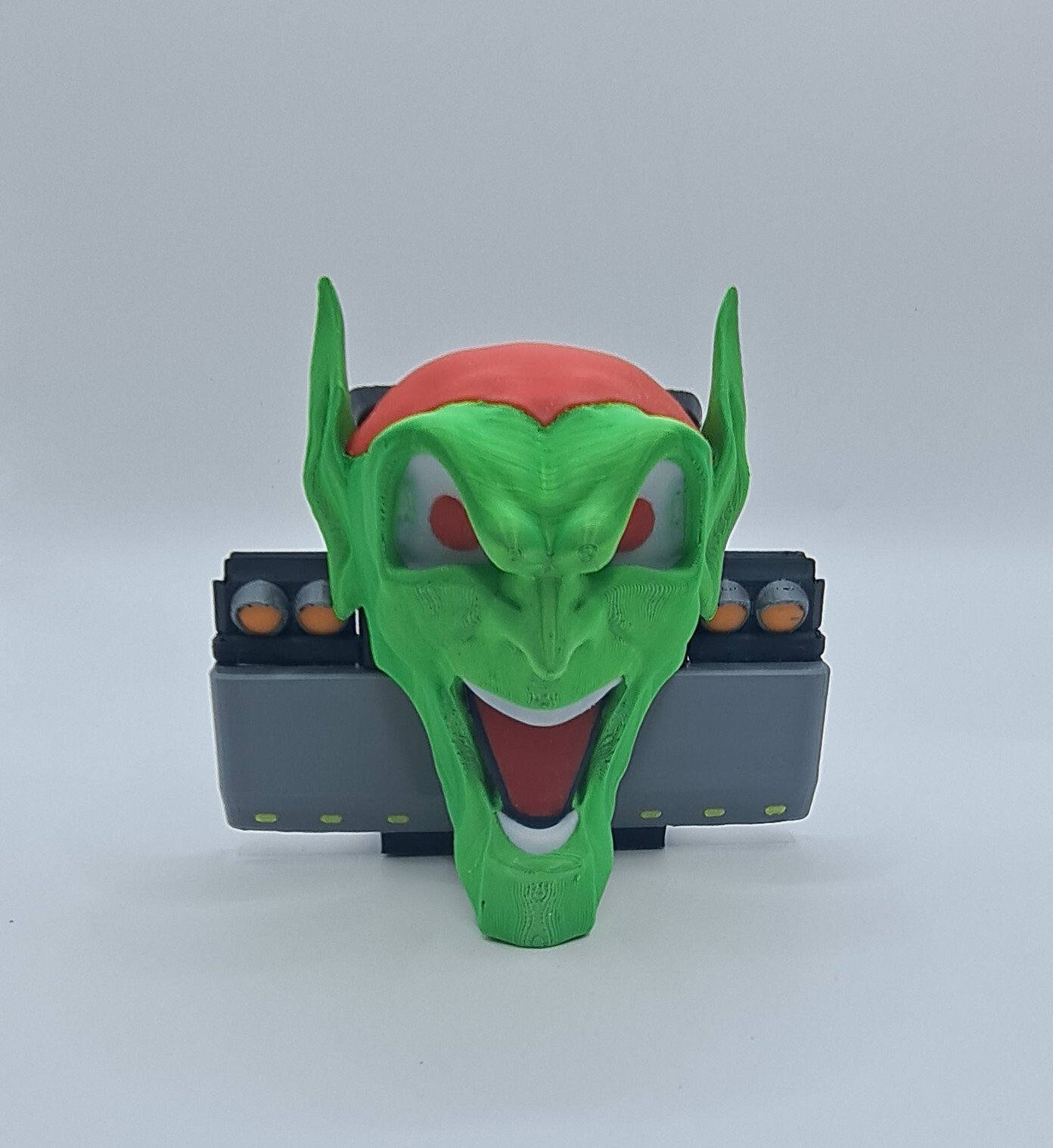 Maximum Overdrive Green Goblin Head 3D Printed Prop Replica Display