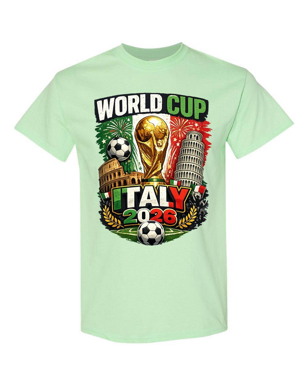 Italy Soccer 2026 World Cup Style Unisex T-Shirt German Fan Shirt Football gallery