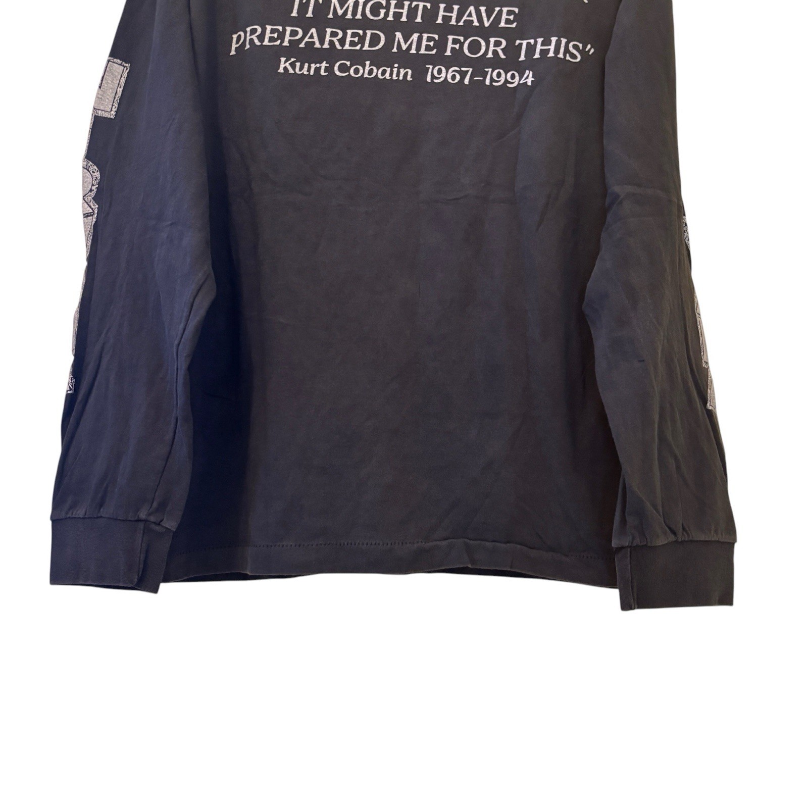 Vintage Kurt Cobain 1967-1994 Memorial Portrait Kid Nirvana XL T-Shirt REPRINT gallery