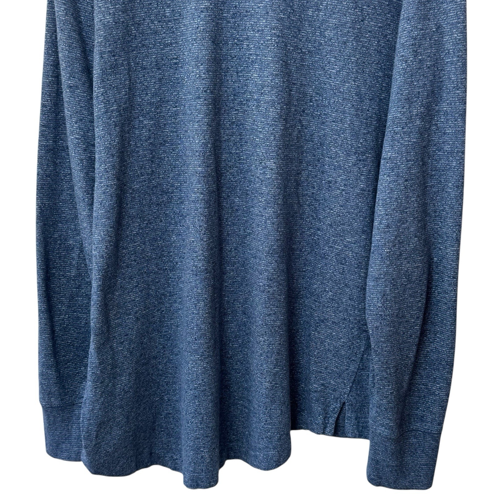 Asphalt Yacht Club Blue White Micro Stripe Long Sleeve Preppy Chic Nautical M gallery