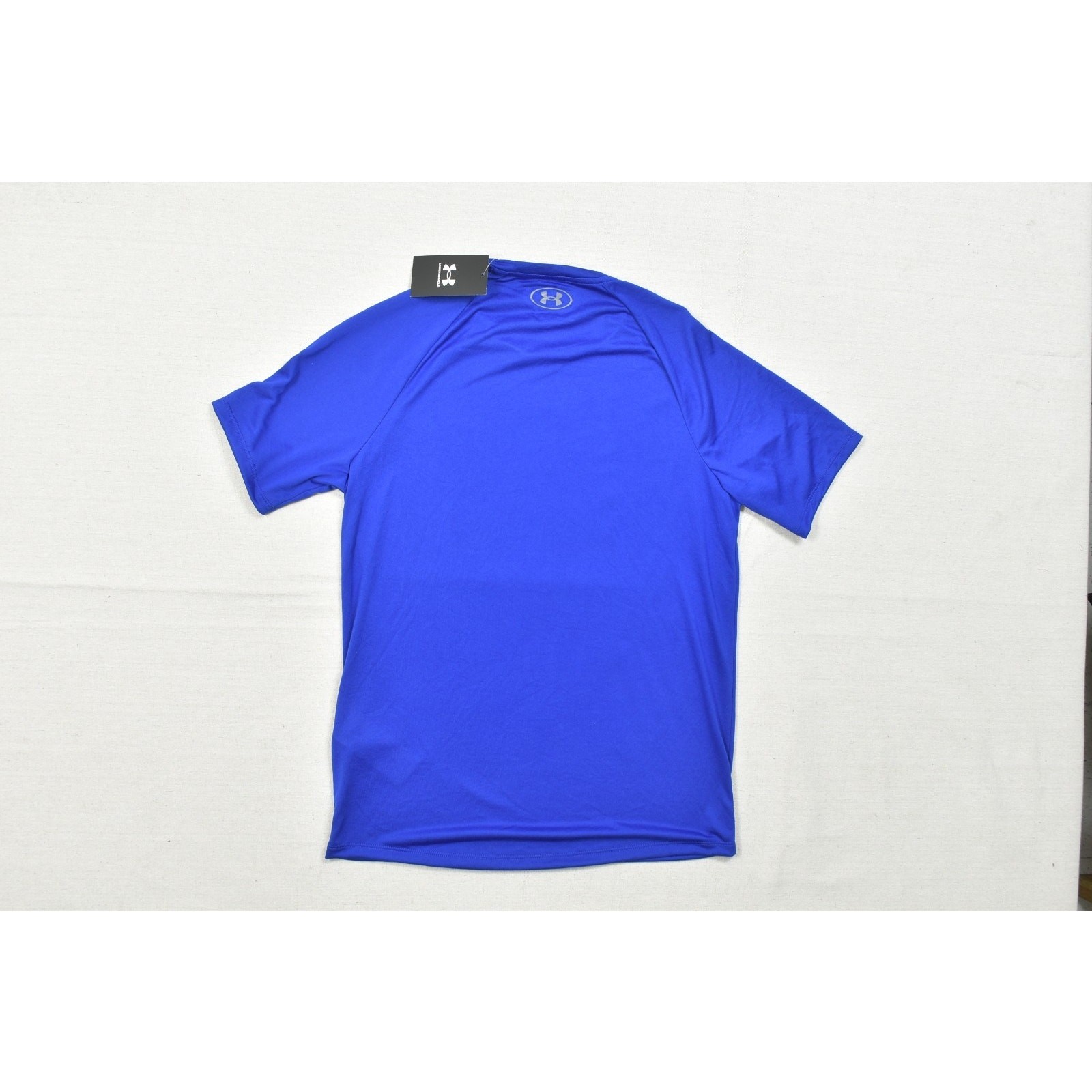 NEW Under Armour UA Tech 2.0 Short Sleeve T-Shirt Loose Fit Blue Size Small gallery
