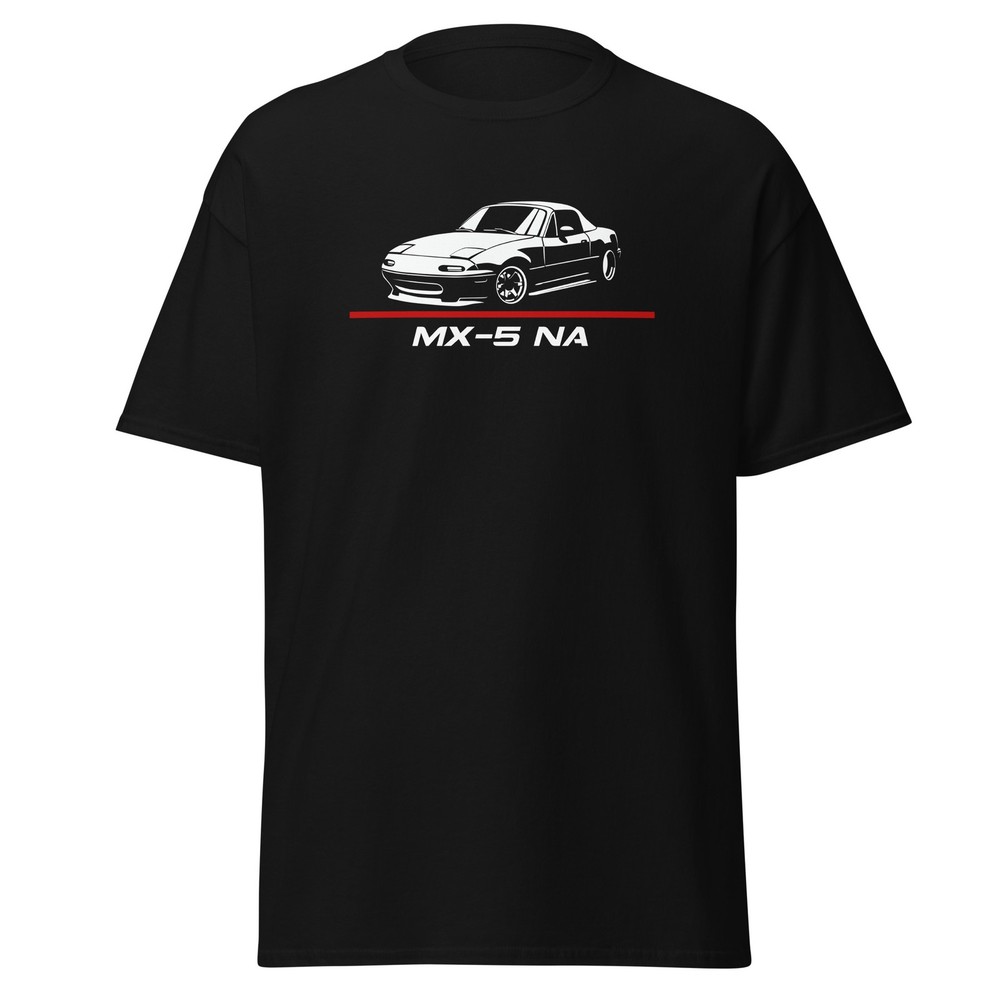 MX-5 NA Pop-Up Headlight 90s JDM Lightweight Custom Graphic Tee T-Shirt Gift