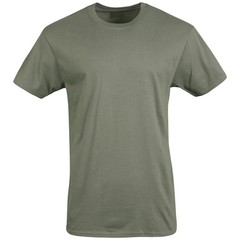 5-Pack Men’s Crew 100% CottonT-Shirts,2X-Large Black/Sport Grey/Military Green