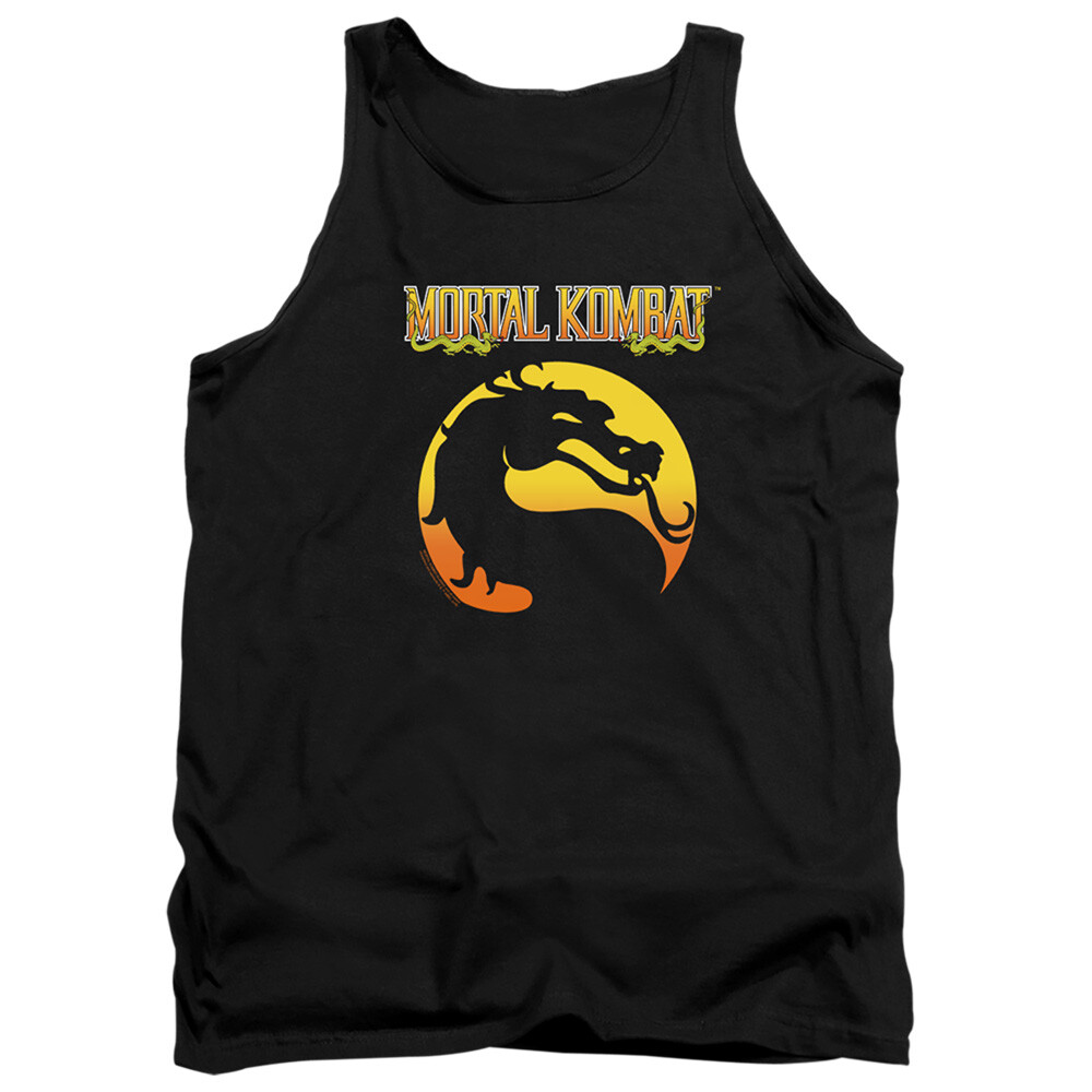 Mortal Kombat Classic Logo Licensed Adult T-Shirt gallery