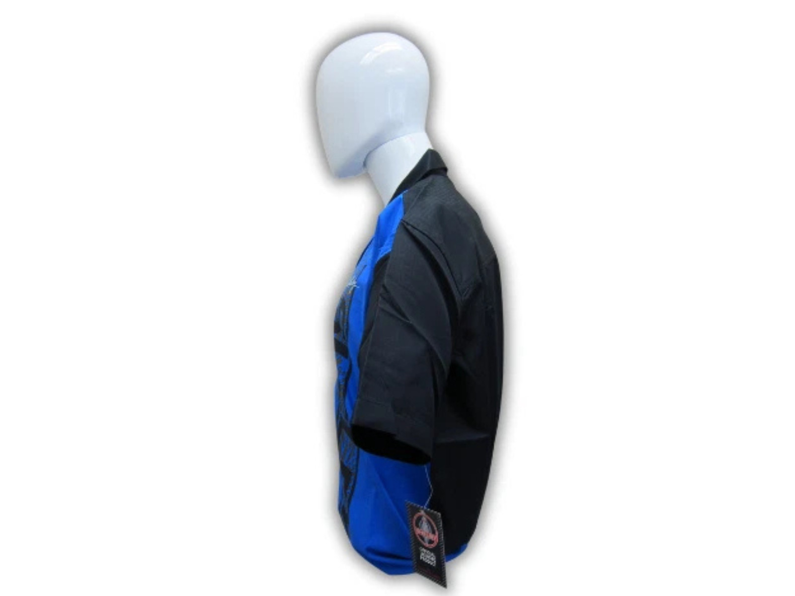 Carroll Shelby Cobra Logo Blue Club Racing Button Down Shirt Official Licensed gallery