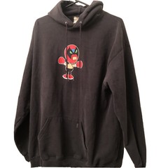 home star runner hoodie strong bad flash game matt chapman 2001 xl sweater +dvd