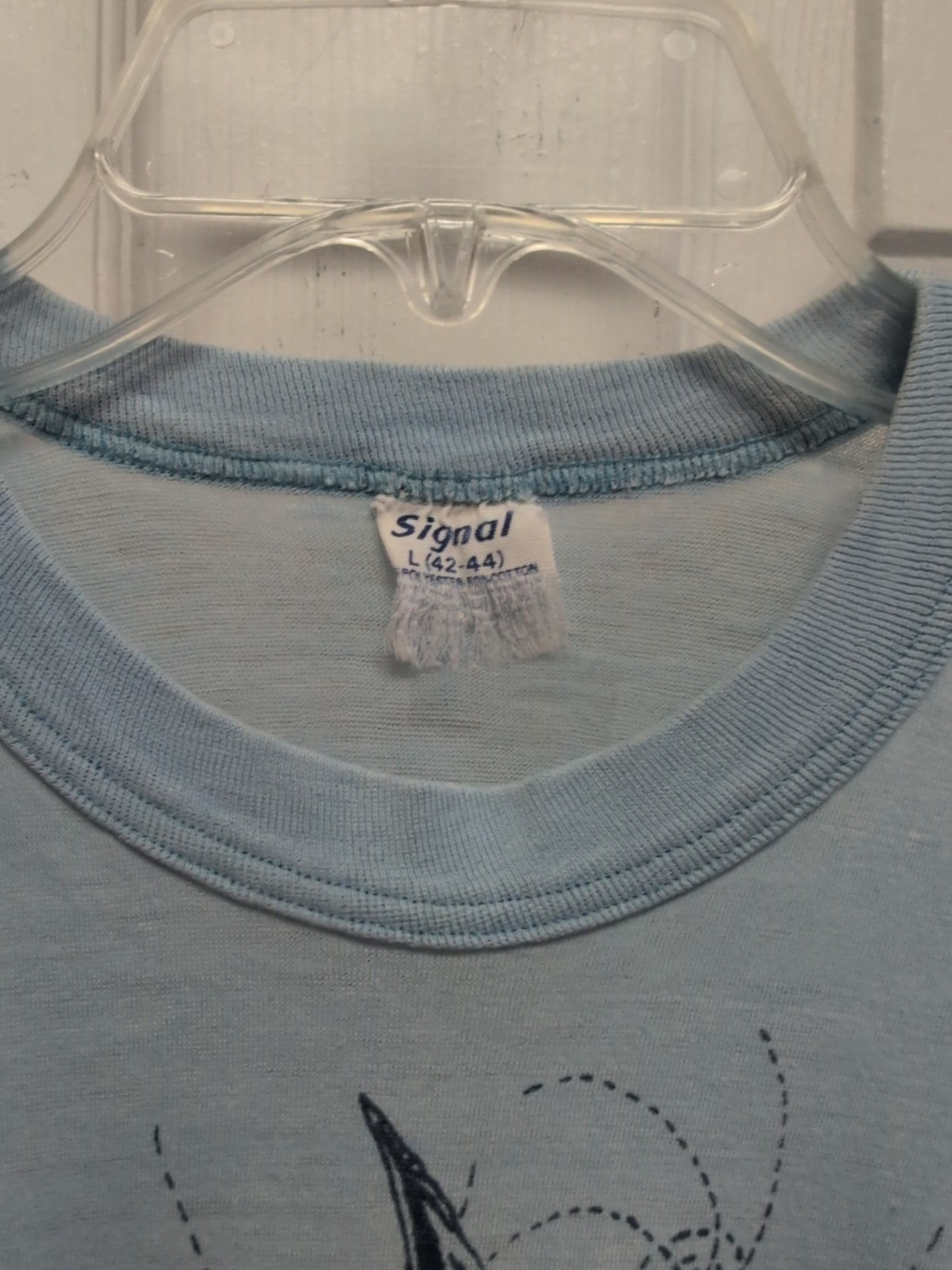 Vtg 1970s Gandalf T Shirt Rare Size S-L Short Sleeves Hobbit House L. Blue gallery