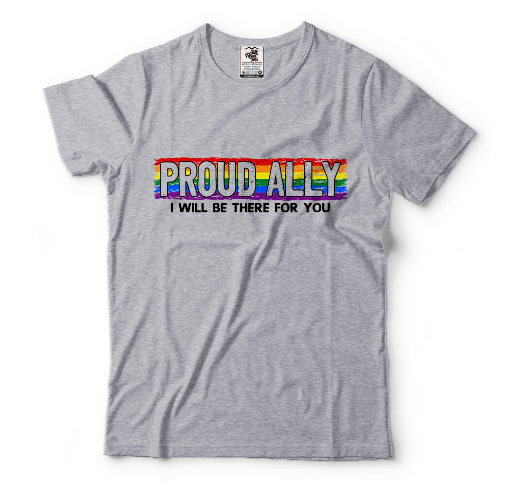 Proud Ally LGBT Pride T-shirt Pride Month Gay Lesbian Diversity Tee Supporter T gallery