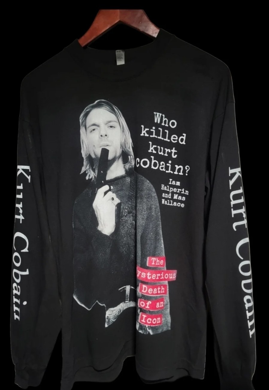 Who Killed Kurt Cobain I LONG SLEEVE MODERN ON SHAKA HEAVYWEIGHT SHIRT gallery