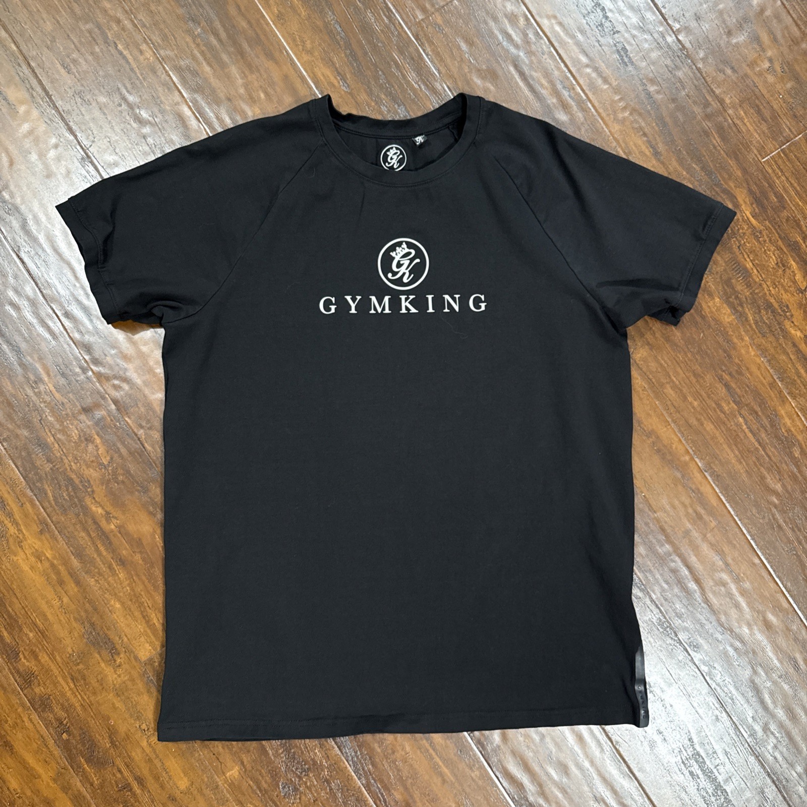 GymKing Logo T-Shirt Sz XL Men’s Black Workout Gym Hydrox Crossfit Short Sleeve gallery