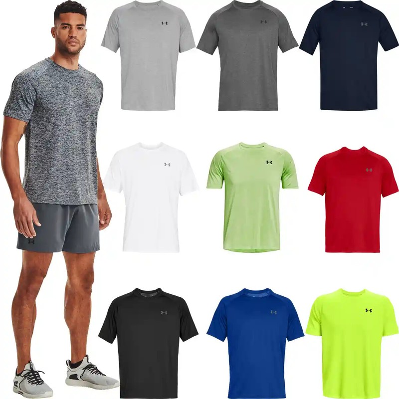 Under Armour Large Mens Training Tech 2.0 T-Shirt PLUS Size XL to 5X Tee 1326413 gallery