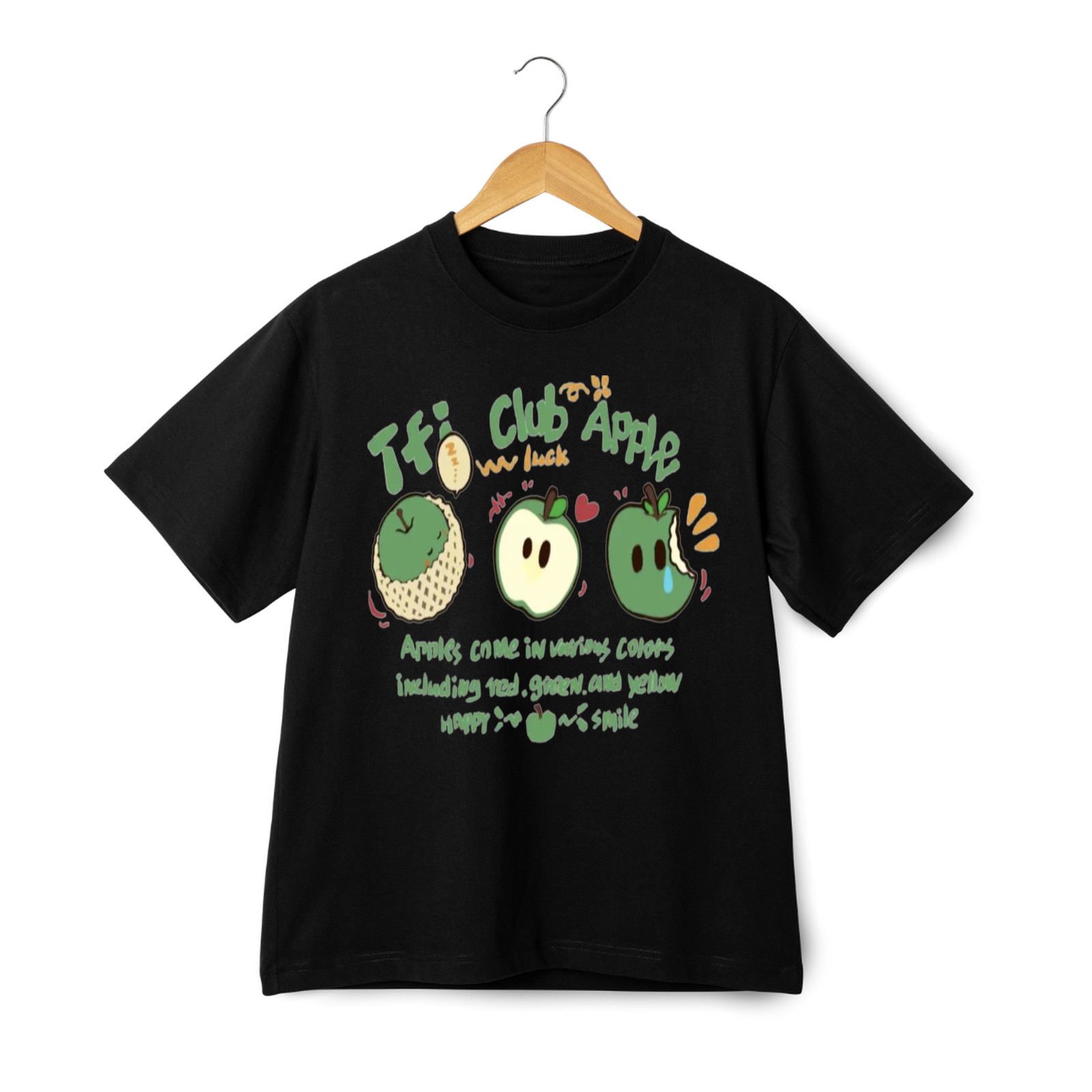 TFi Club Apple Luck Graphic Unisex Tee gallery