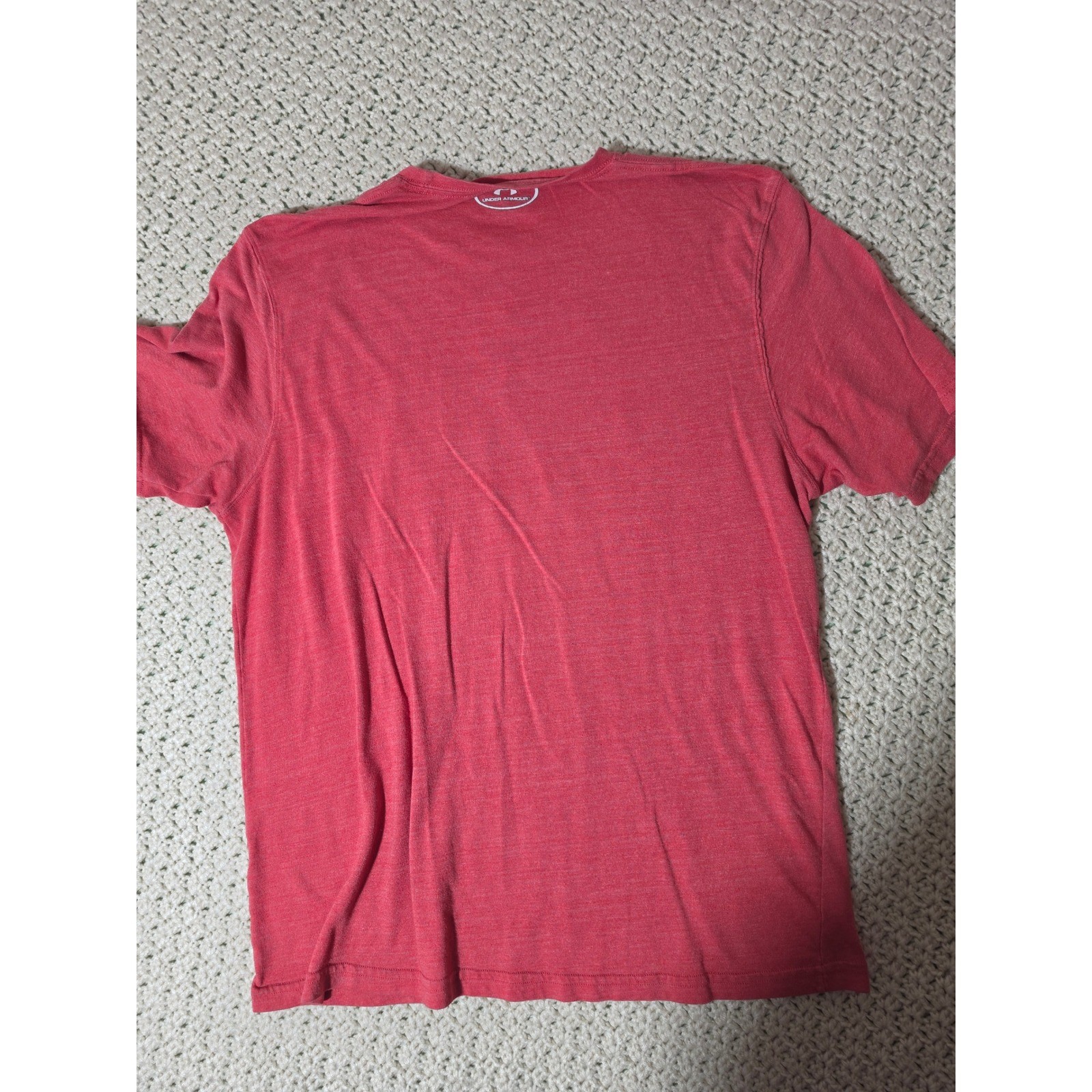 Under Armour Cincinnati Reds Shirt Mens Large Red Good Mr Redlegs HeatGear MLB gallery