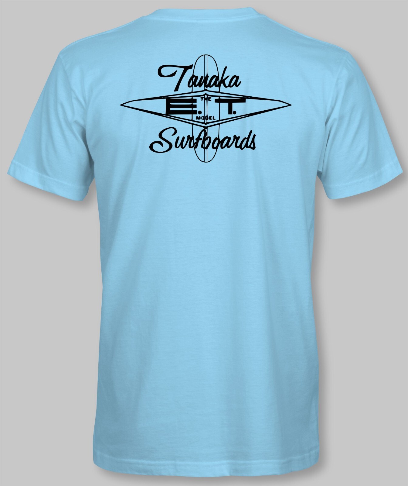 E.T. ERNIE TANAKA SURFBOARDS Retro T-Shirt surf surfing california hawaii gallery