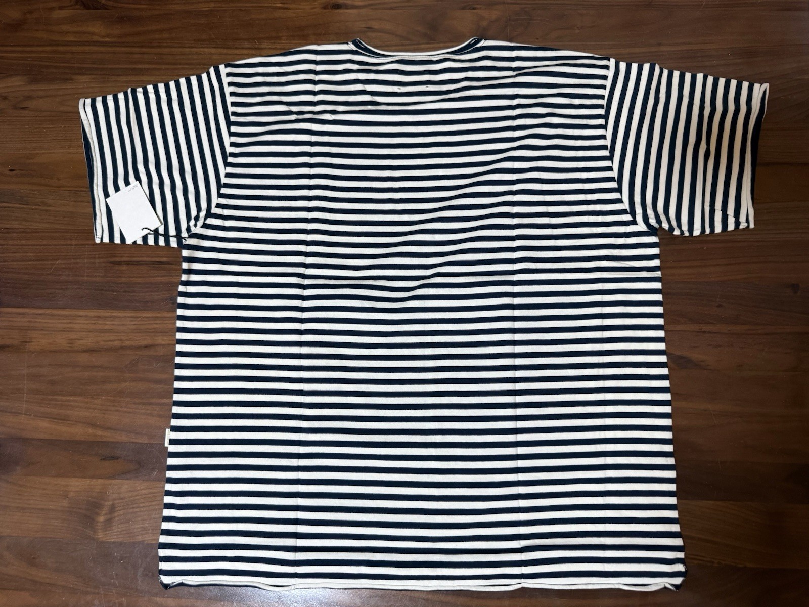 Aime Leon Dore ALD Striped Tee Beach T-Shirt SS25 Queens Navy Blaze Mens Size XL gallery