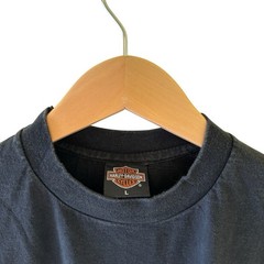 Vintage 1992 Harley Davidson “Union Leathers” Tee Biker Shirt REPRINT Size L