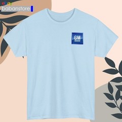 GM General Motors Small Logo Black/White/Grey/Navy/Red/Light Blue T-Shirt S-5XL
