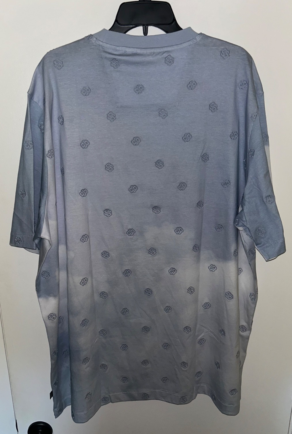 NWT's Hugo Boss Tames Pastel Blue Embroidered T-shirt 3XT 3XLT Tall Retail $178 gallery