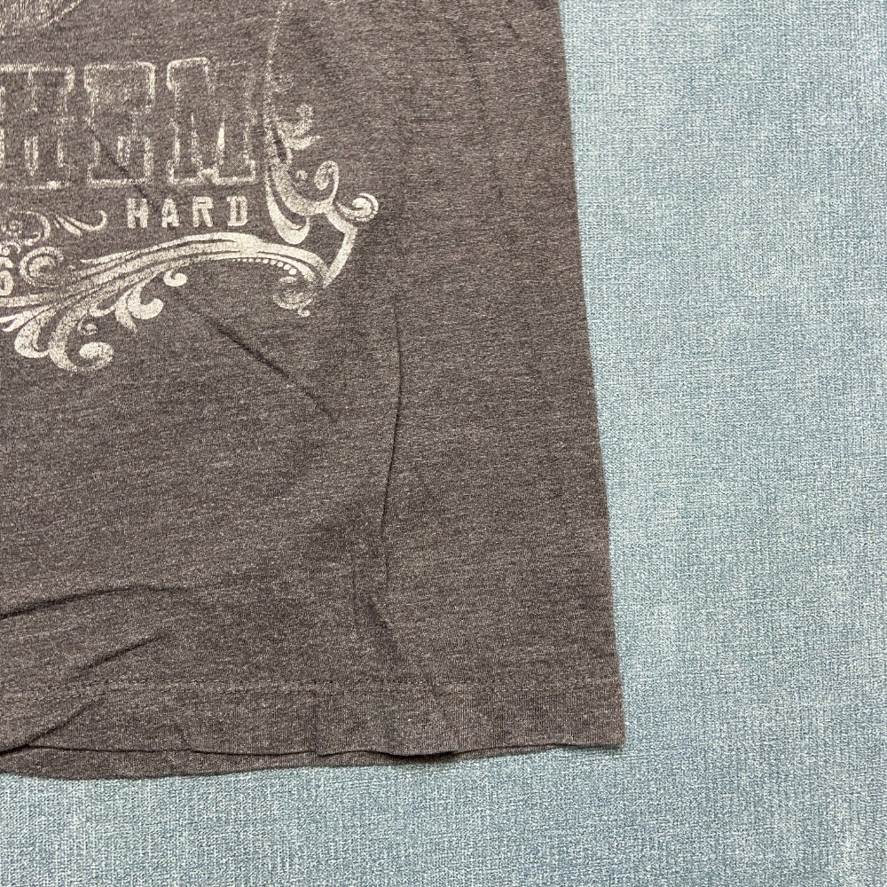 Skully Hi Octane Rebels Moto Mayhem Ride Hard T Shirt Mens Small Gray Graphic gallery