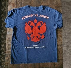 2014 Kovalev Agnew – I Will Krush Him – Boxing WBO Light Heavyweight Size XL UFC