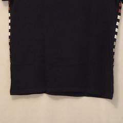 Craft + Flow Voyage Black w/Stripes Short Sleeve Crew Nexk T-Shirt Size 2XL