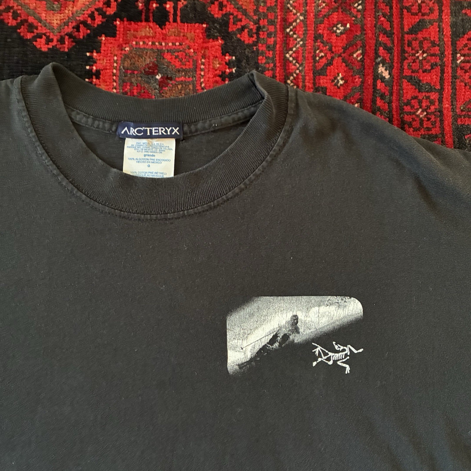 Vintage Arc’teryx Men’s Short Sleeve Graphic Ski T Shirt Large RARE gallery