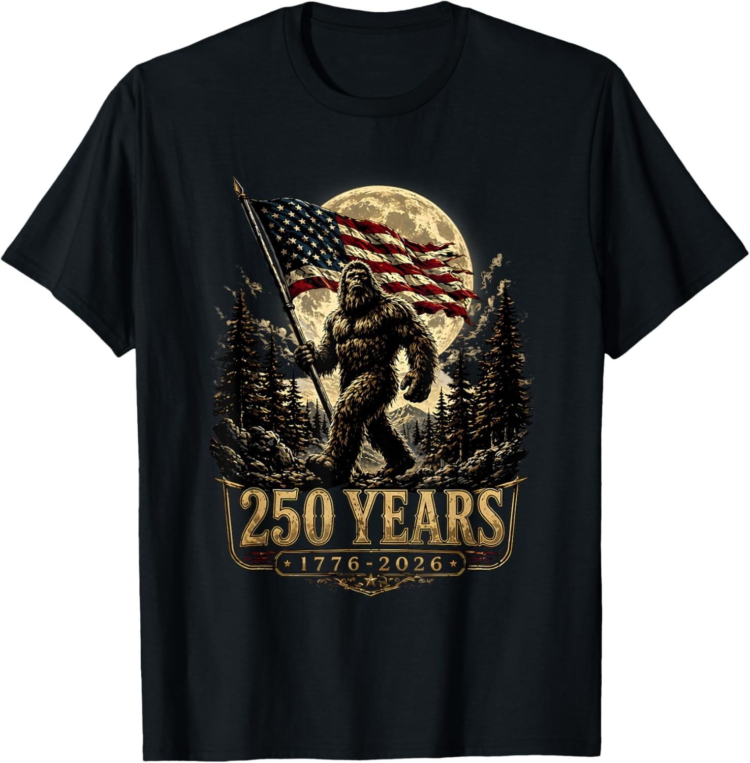 USA 250th Anniversary Patriotic T-Shirt gallery