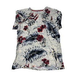 Craft +Flow Voyage Hawaiian Print TShirt size XL