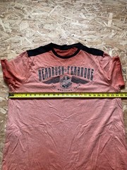 Orange & Black Headrush y2k Skull graphic t-shirt 2XL Reg. fit men’s