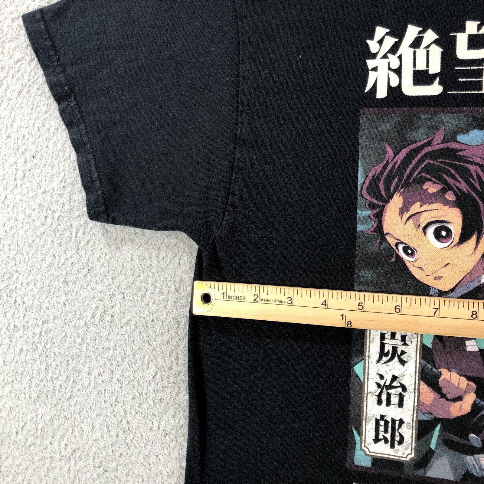 demon slayer t shirt Men’s L Black gallery