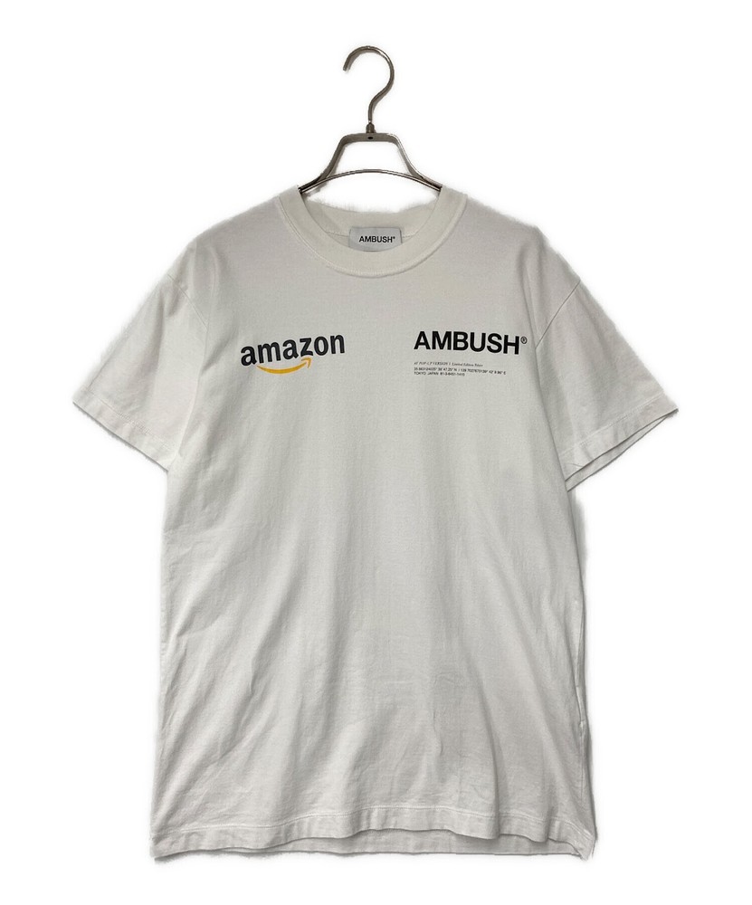 AMBUSH × amazon Amazon Fashion Meets T-Shirt Size: 2 White 12111715 Men
