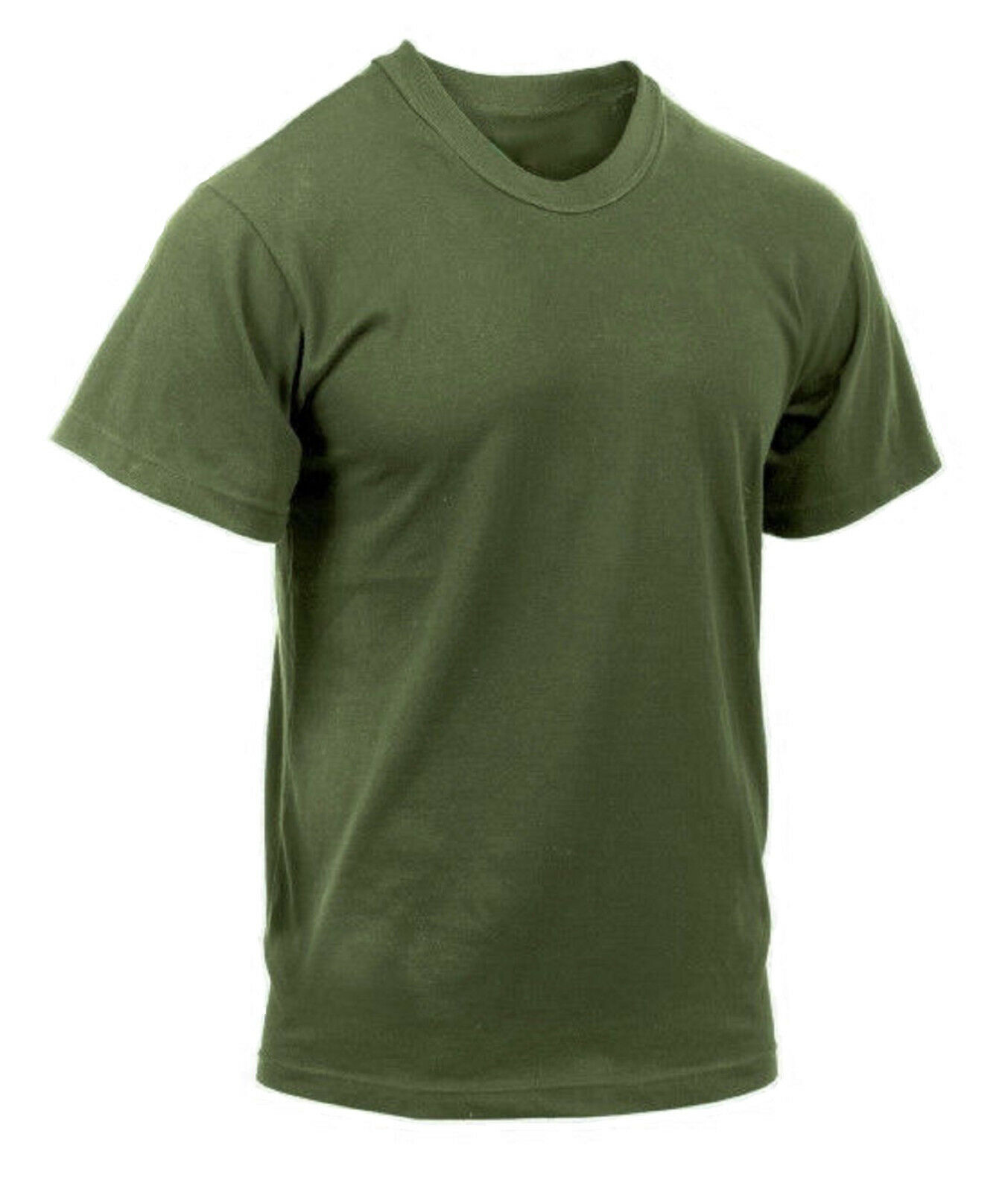 OG OLIVE GREEN USMC US MARINE CORP T SHIRT 100% COMBED COTTON SMALL gallery