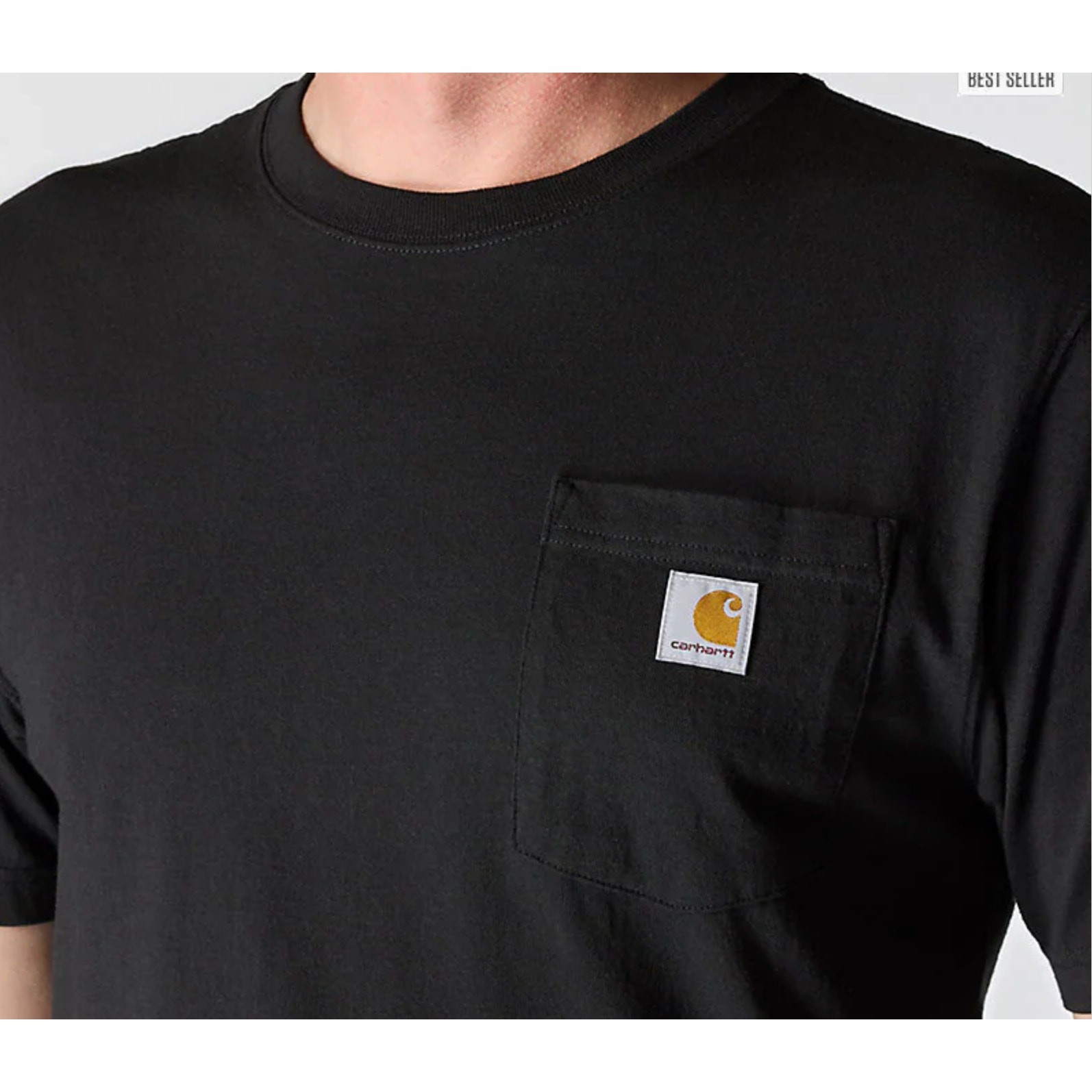 Carhartt K87 Pocket T Shirt Small Black NWT Loose Fit Heavyweight gallery