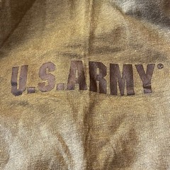 NWT Official US Army Licensed Logo Long Sleeve T-Shirt Green Men’s Size L