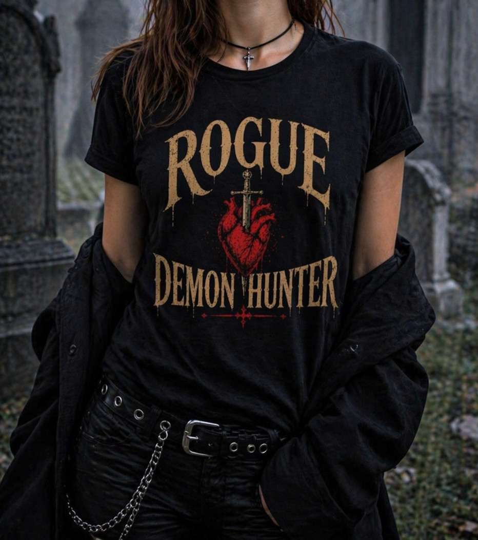 Rogue Demon Hunter T-Shirt ✩ Buffy Vampire Slayer ✩ Angel The Series Wesley Tee! gallery