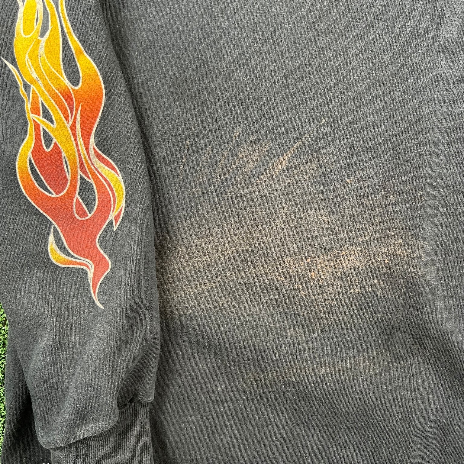 VTG Victory Motorcycles T-Shirt Mens M Black Indy Power Sports Flame Graphic Y2K gallery