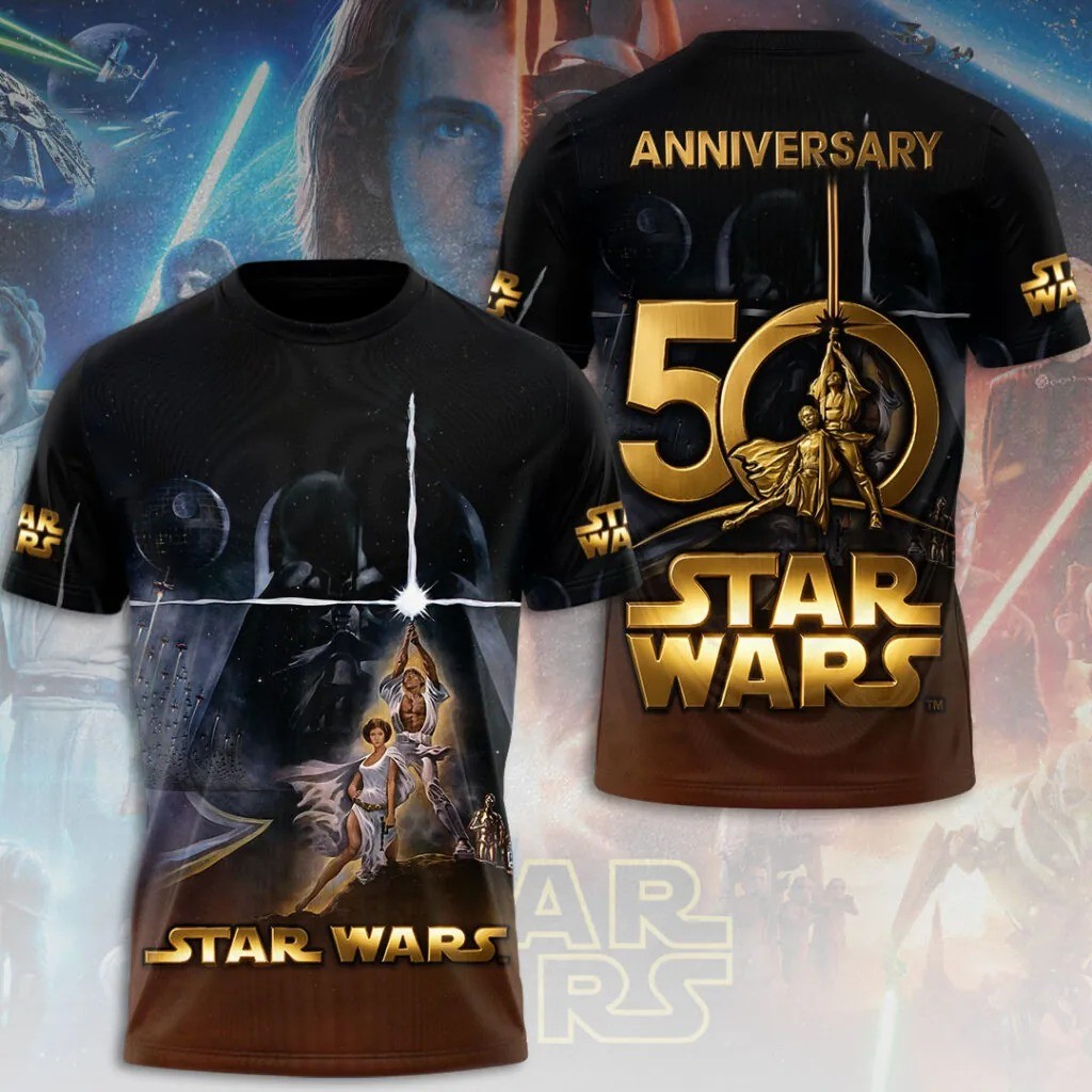Star Wars 50th Anniversary A New Hope T-shirt Size XS-6XL gallery