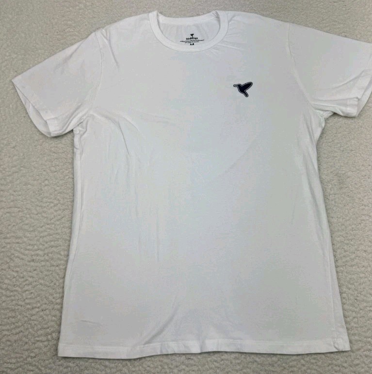 Bird dogs T-Shirt Men’s XL White Palm Frond Soft Stretch Cotton Spandex Tee