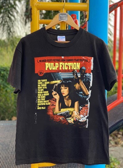 Pulp Fiction movie retro style unisex t-shirt QT8439 gallery