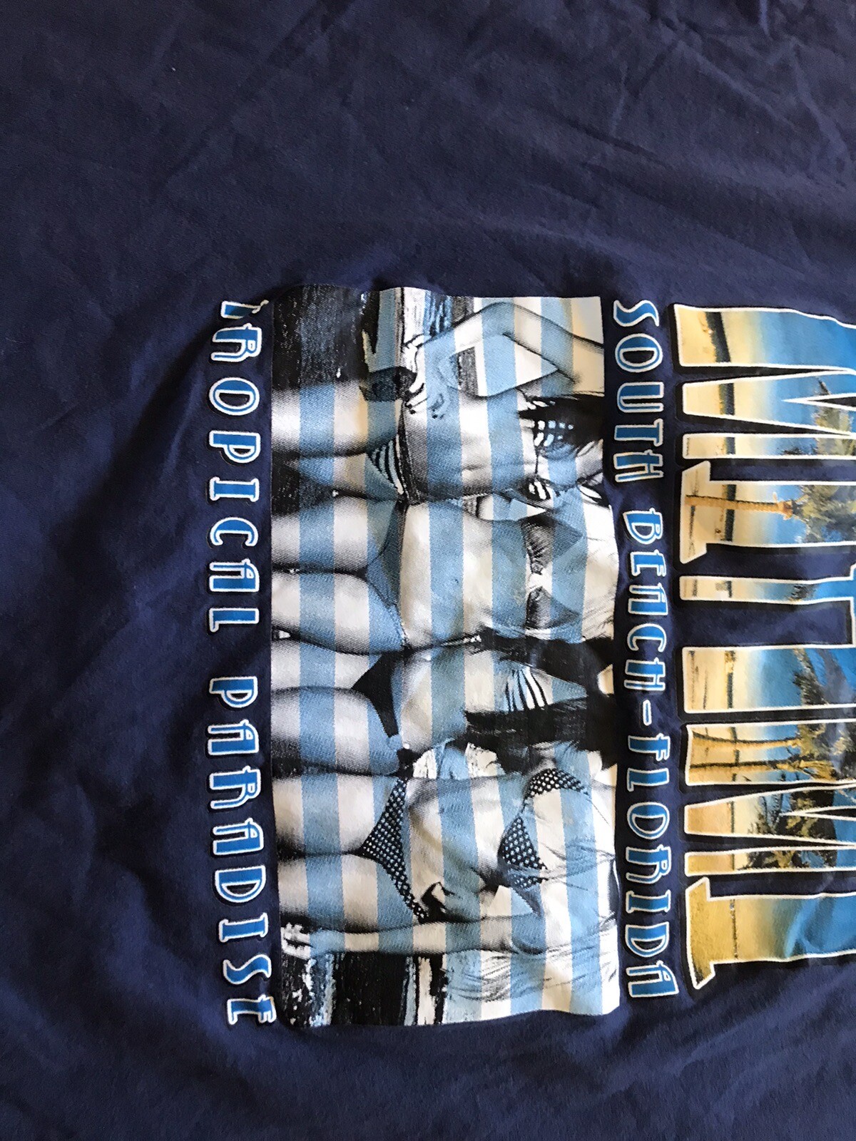 Miami Florida Men's Graphic T-Shirt Summer Surf 2XL Men Short Sleeve Beach gallery