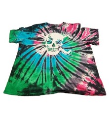 Kingsize Men’s Big & Tall Lightweight Longer-Length Tie-Dye Crewneck Size 3XL