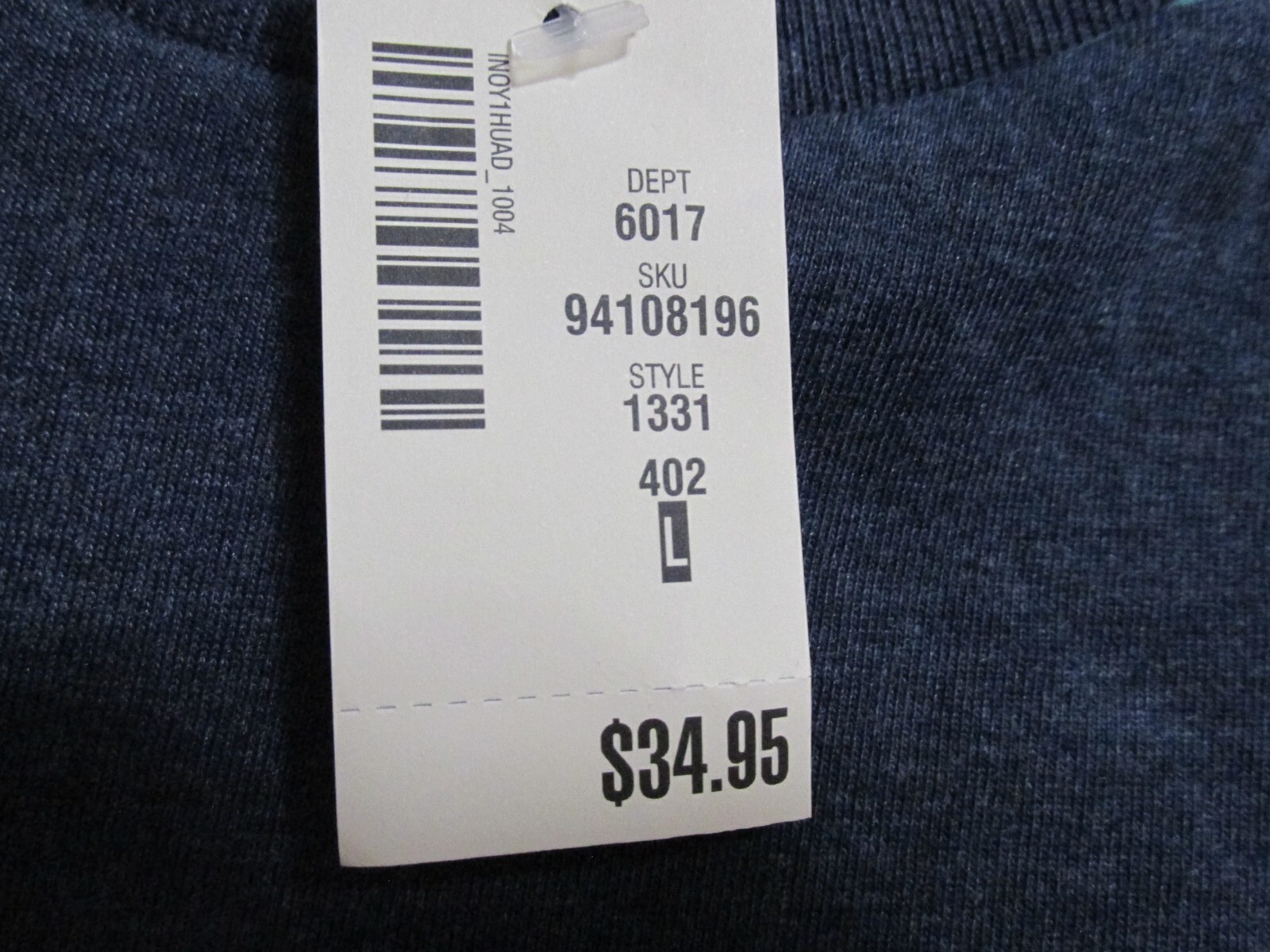 Men's Aeropostale Peace Floral Smiley Graphic T-Shirt Blue Size Large gallery