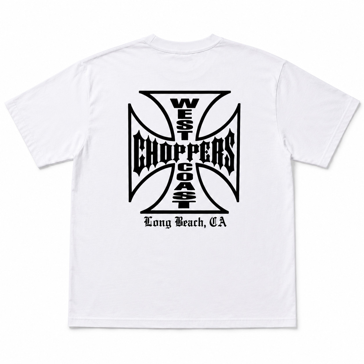Men'S Trendy T-Shirt Featuring a Unique West Coast Choppers Letter Print shirt gallery