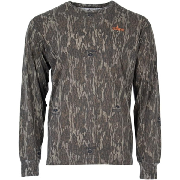 Habit Men’s Bear Cave Camo Long Sleeve Tee