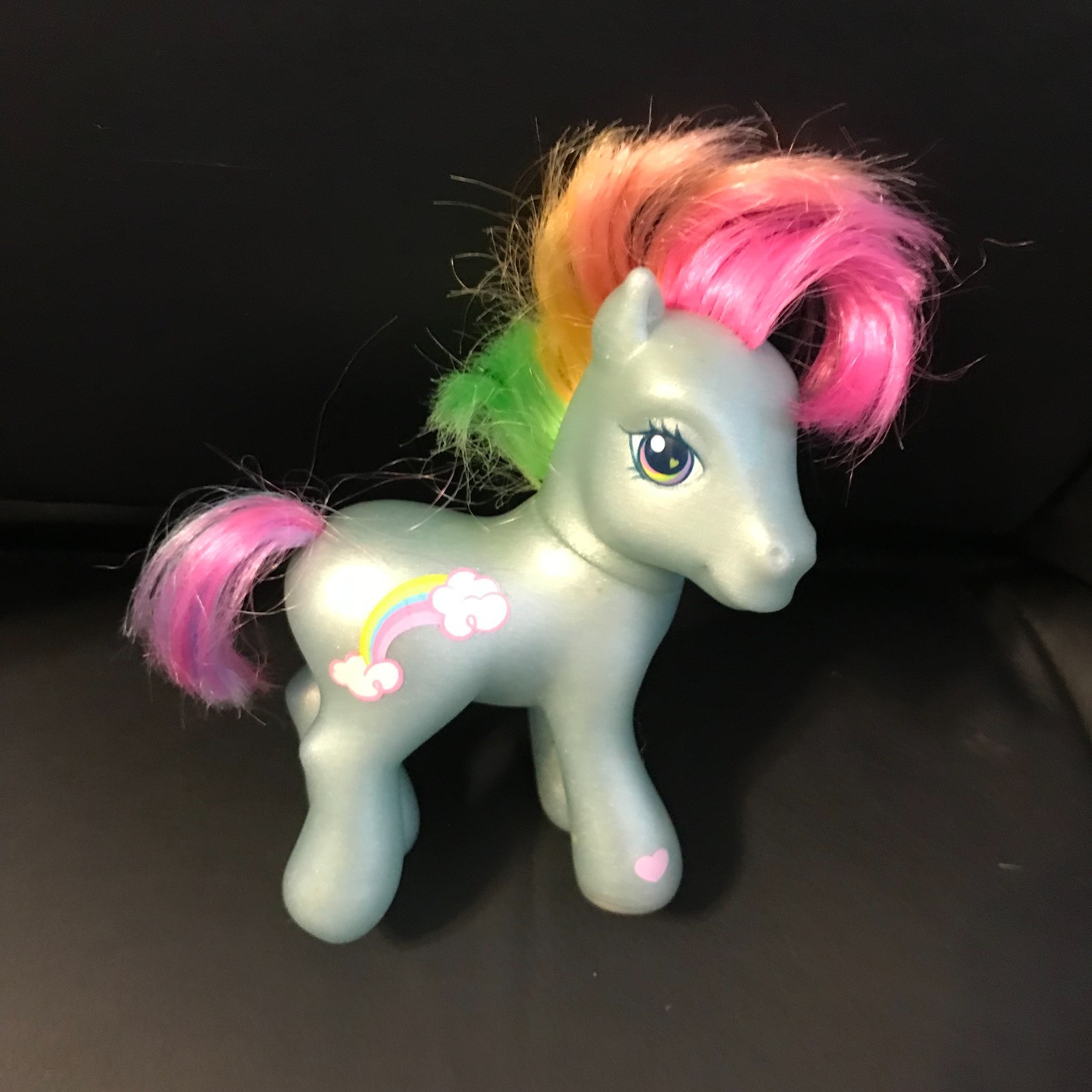 My Little Green Pony with Multi-Colored Mane – A gr o5