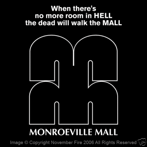 Monroeville Mall Pennsylvania Dawn of the Dead Zombie George Romero Shirt NFT144 gallery